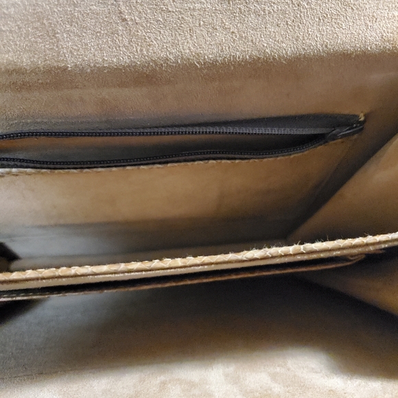 Vintage  Genuine Python Shoulder bag EUC - Picture 5 of 12